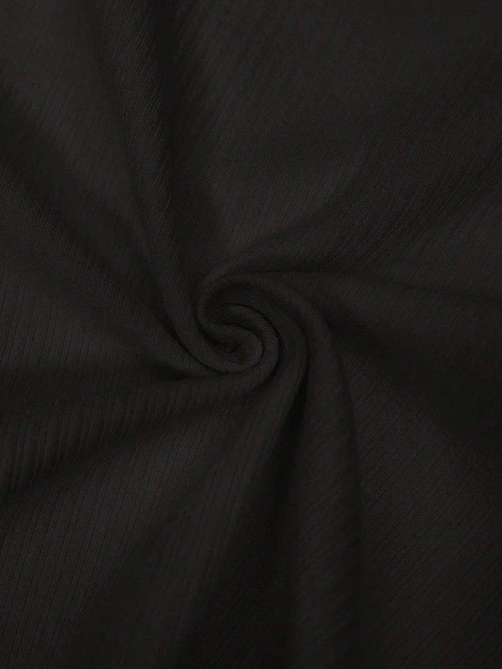 Black Women’s Slim Fit Solid Rib Knit Stretchable Top Istyle Can