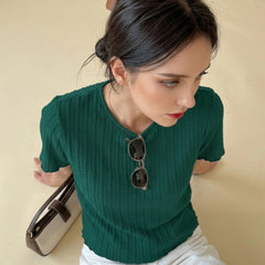 Green t-shirt
