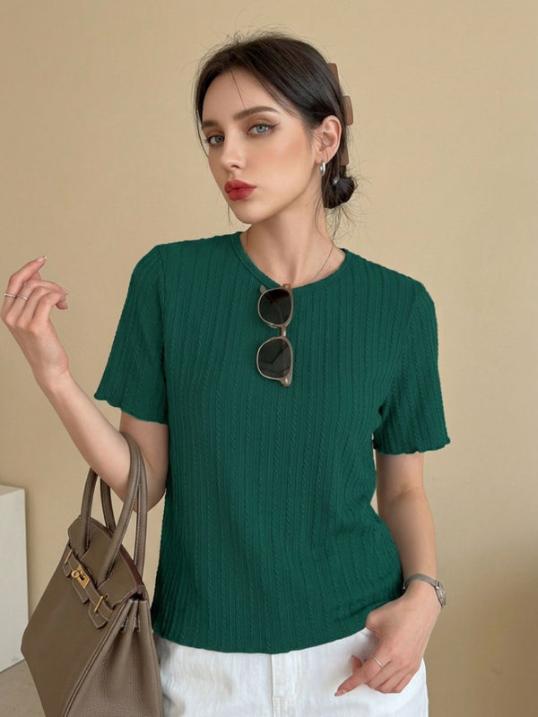 Green t-shirt