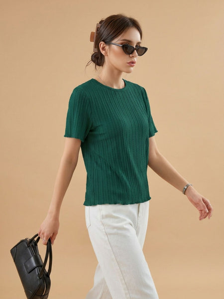 Green t-shirt
