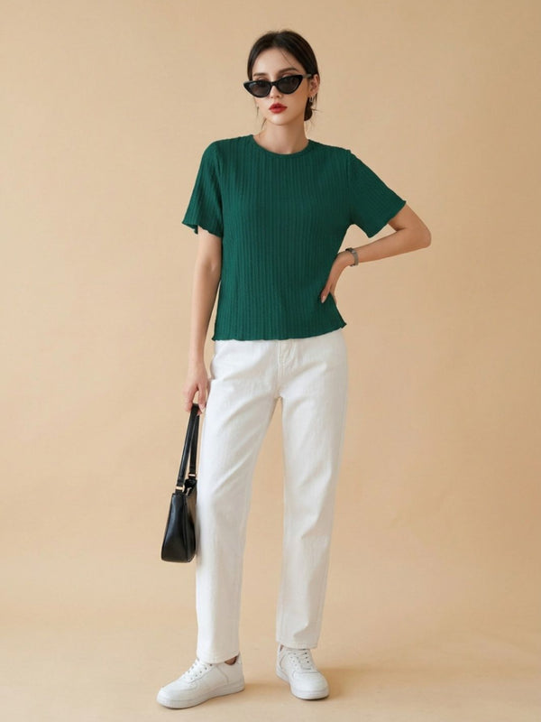 Green t-shirt