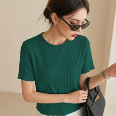 Green t-shirt