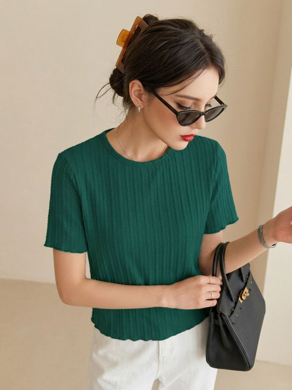 Green t-shirt