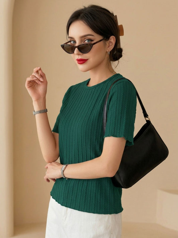 Green t-shirt