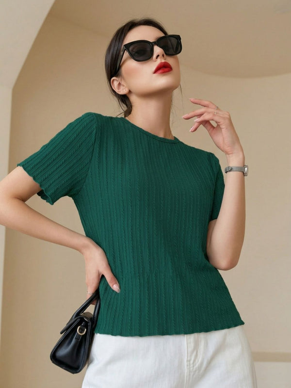 Green t-shirt