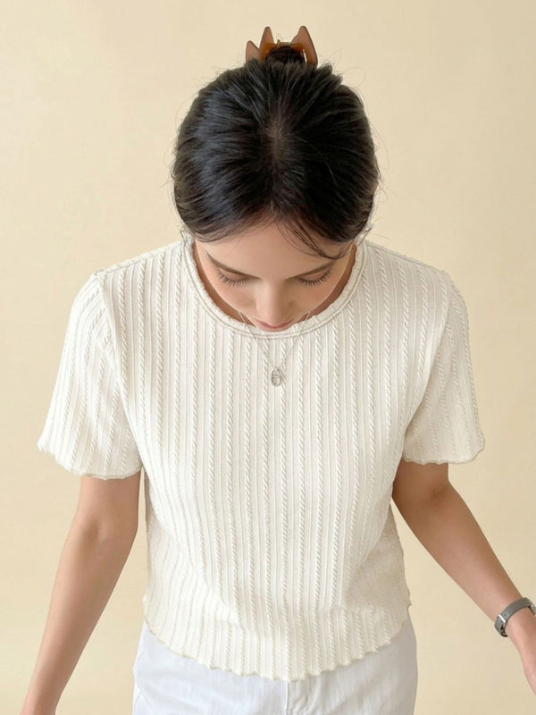 White t-shirt