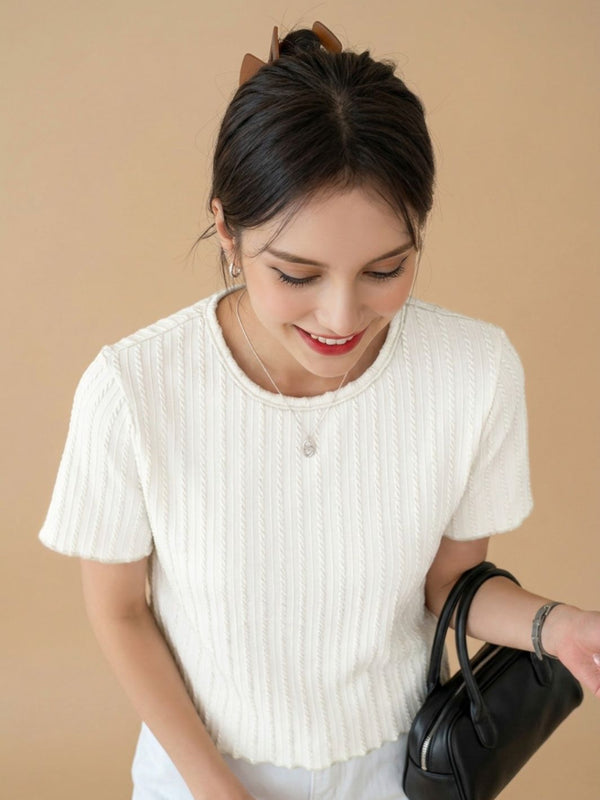 White t-shirt