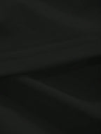 Istyle Can Women's Black Ruched Asymmetrical Stretch T-Shirt Istyle Can