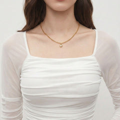Istyle Can women white ruched net crop top view 3
