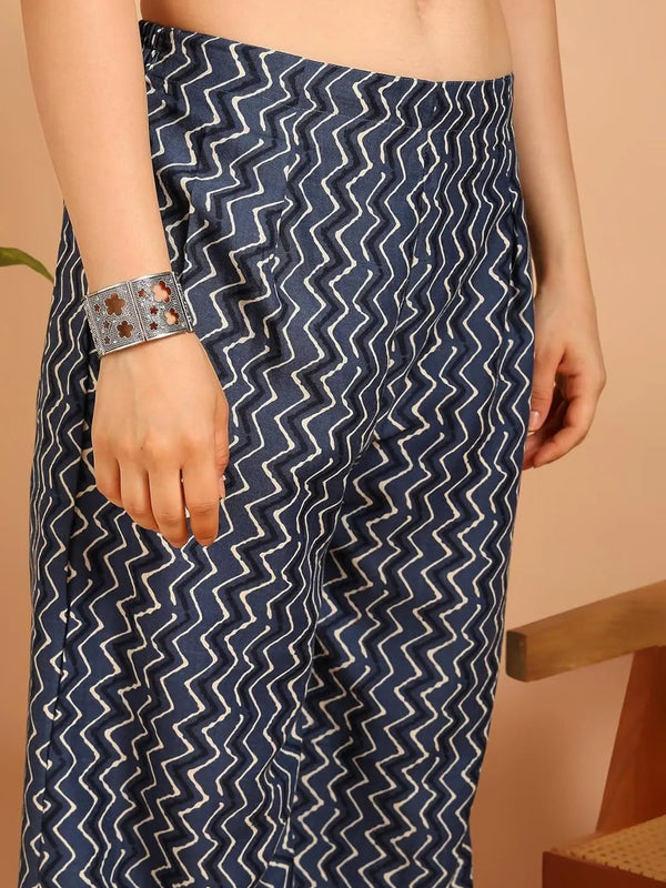 Istyle Can Cotton Printed Kurta Pant Dupatta Set for Women My Store