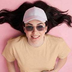 Istyle Can Beige Boxy Crop T-Shirt Side View