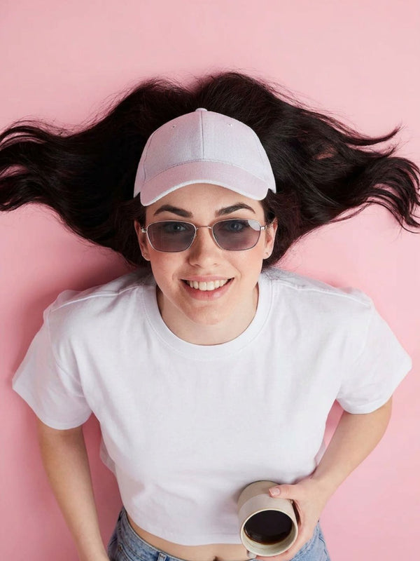 Istyle Can White Boxy Crop T-Shirt View 1