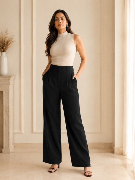 Women's Wide-Leg Trousers
