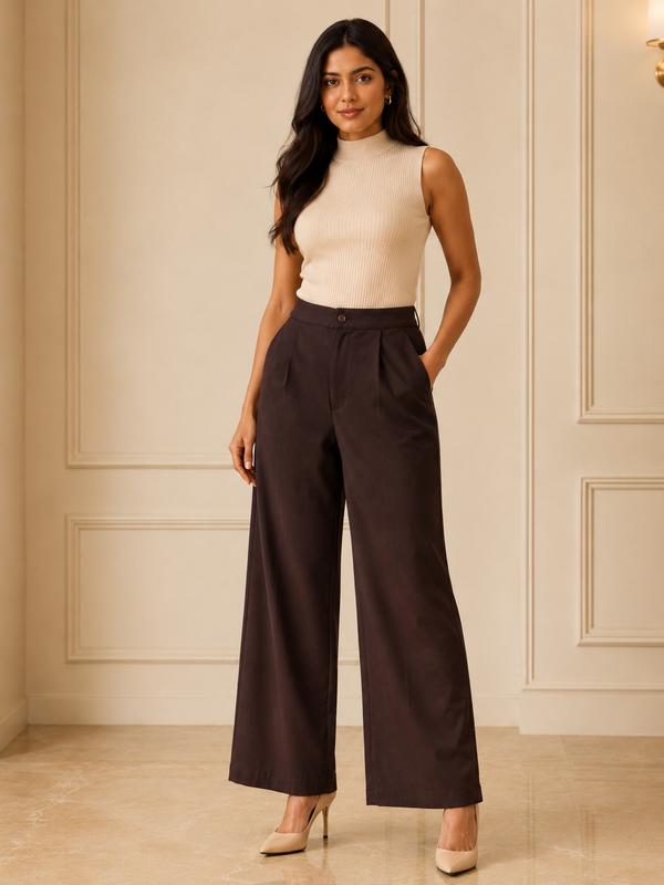 Women's Wide-Leg Trousers
