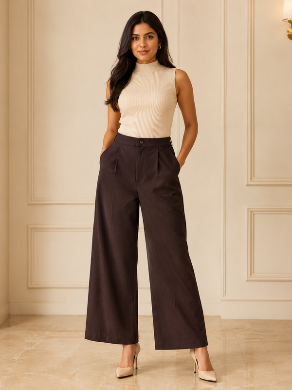 Women's Wide-Leg Trousers