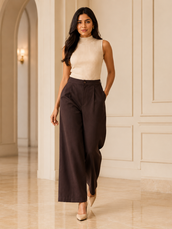 Women's Wide-Leg Trousers