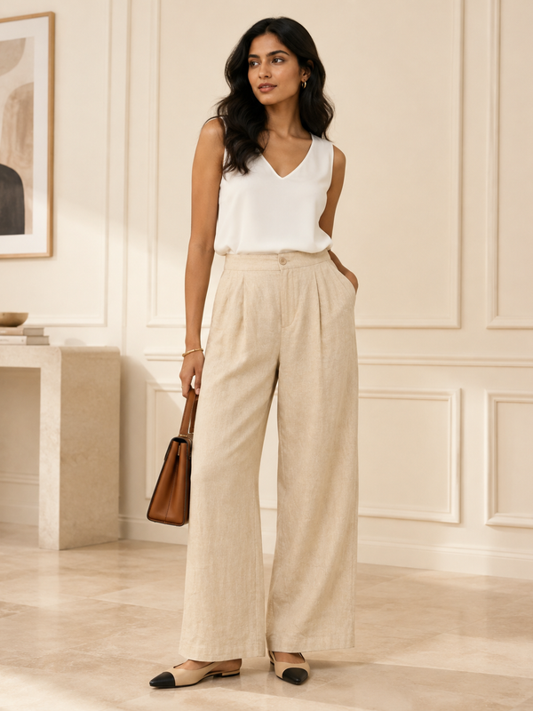 Women's Wide-Leg Trousers