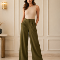 Women's Wide-Leg Trousers