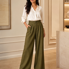 Women's Wide-Leg Trousers