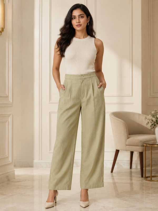 Women's Wide-Leg Trousers