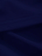 Istyle Can Women's Navy Blue Ruched Asymmetrical Stretch T-Shirt Istyle Can