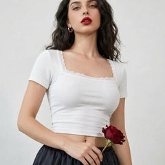 White crop top view 10