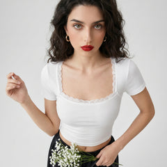 White crop top view 8
