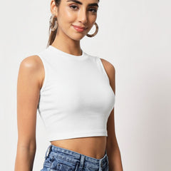 white top