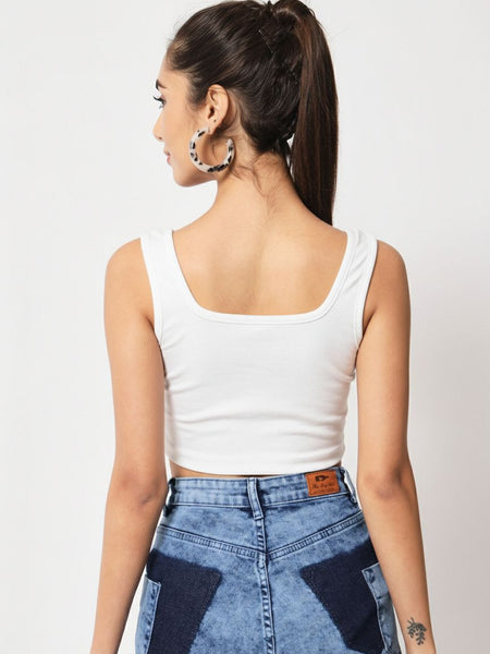 white top