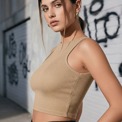 beige top