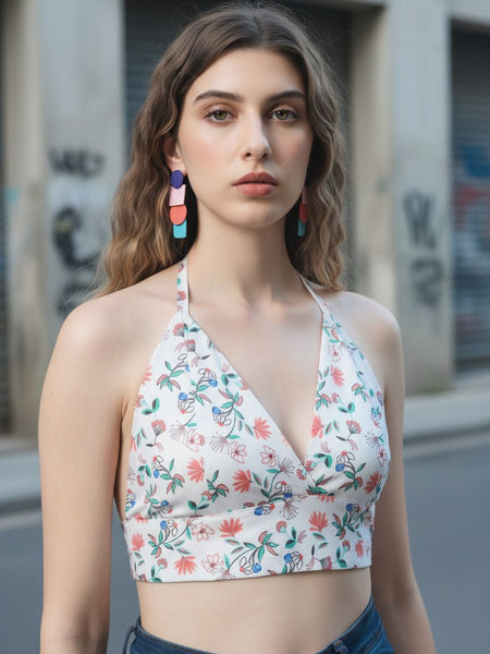 beige top