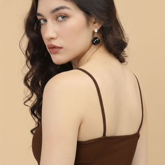 brown top