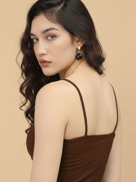 brown top