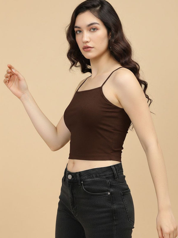 brown top