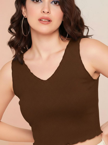 brown top