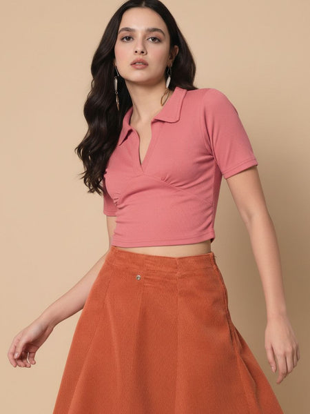 pink top