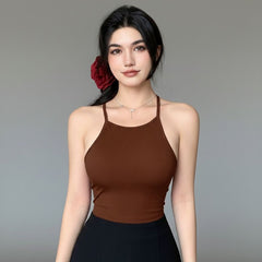 brown top
