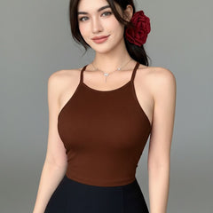 brown top