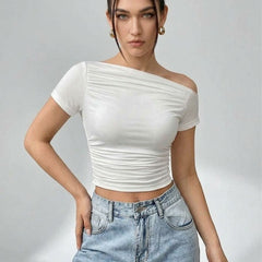 white top