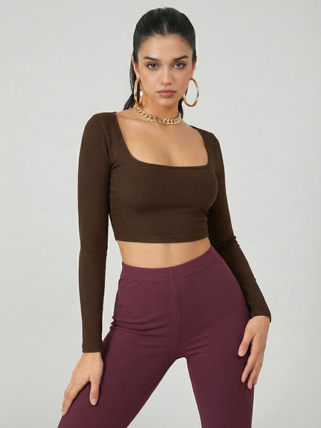 brown top
