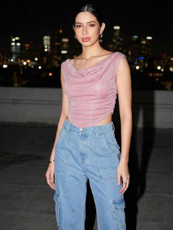 pink top