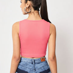 pink top