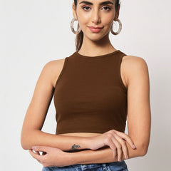 brown top
