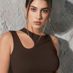 brown top