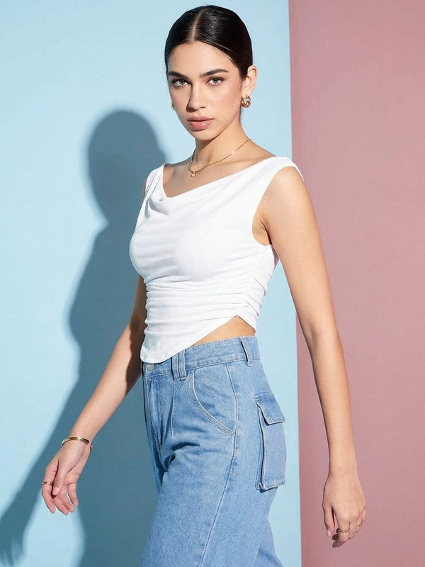 white top