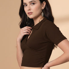 brown top