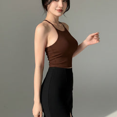 brown top