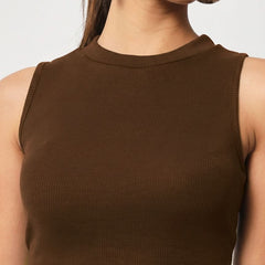 brown top