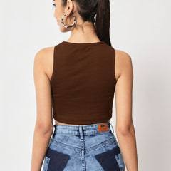 brown top