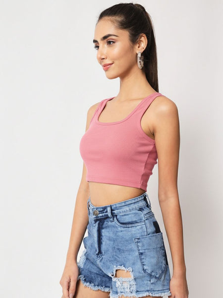 pink top